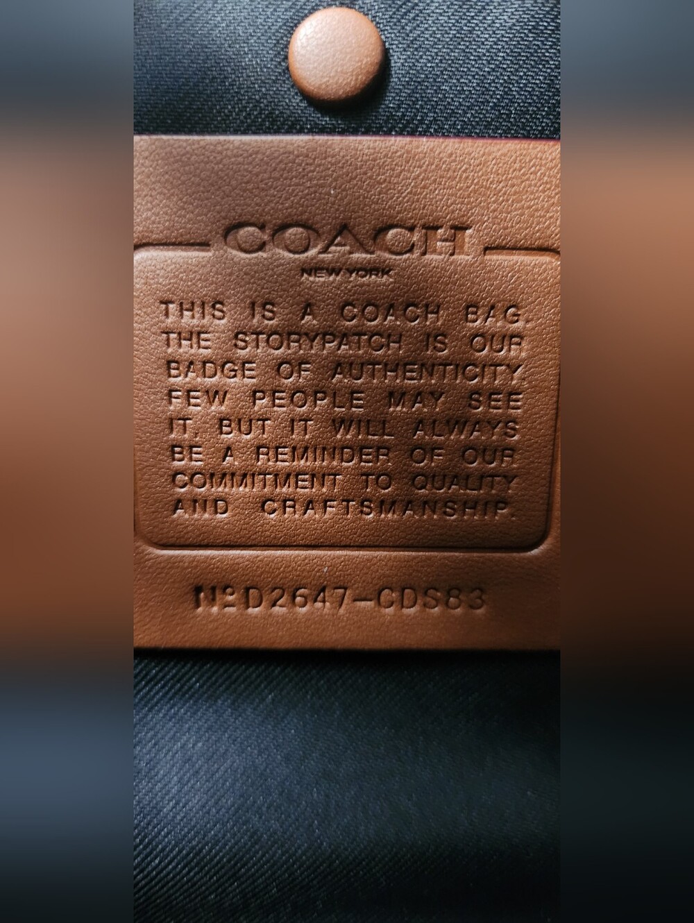 Coach Dakota Bag Black/Silver - Picture 11 of 15